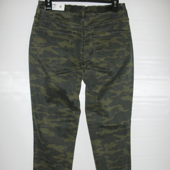 Nicole Miller New York Camouflage High Rise Skinny - Picture 3 of 3